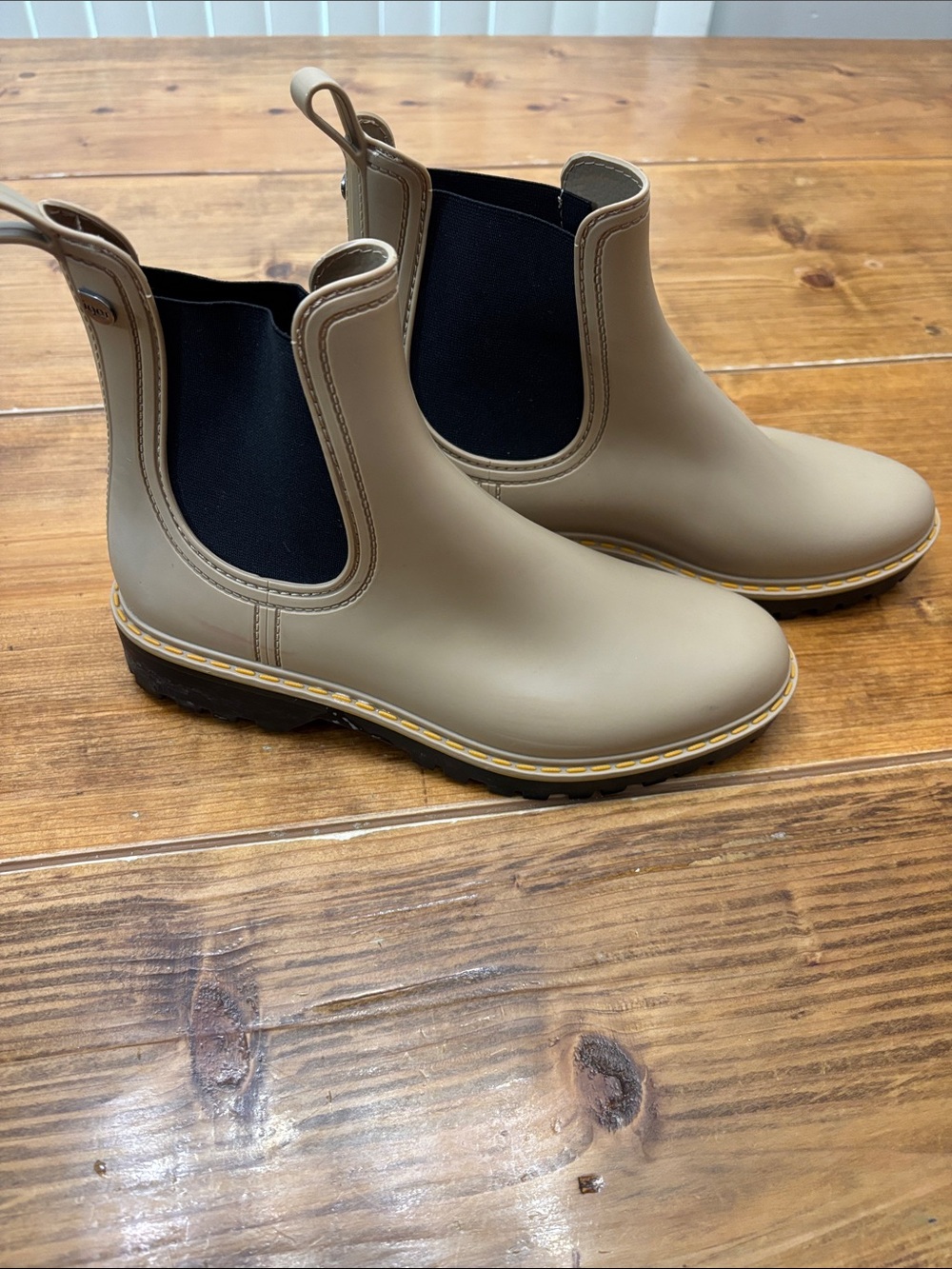 T.J.Maxx Tan Chelsea Ankle Boots